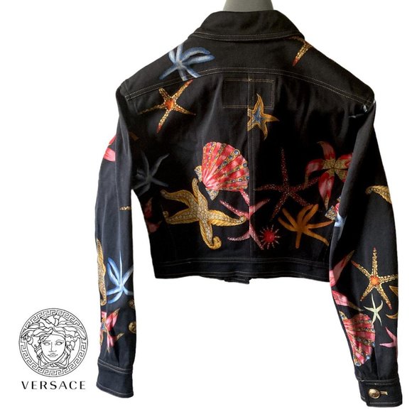 gianni versace jeans couture runway 1992 “tresors de la mer” seashell jacket S - Picture 3 of 4